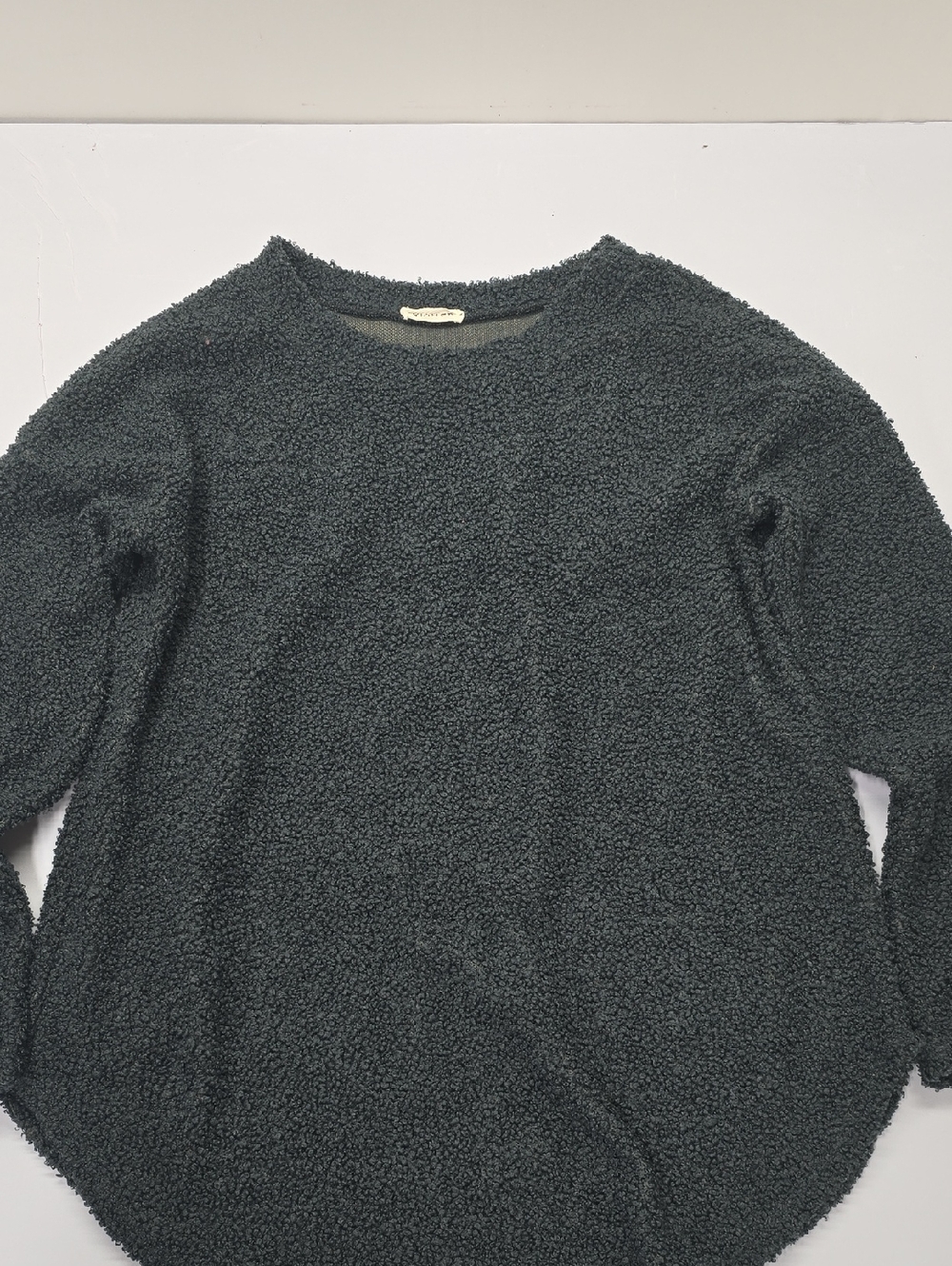 Viamor‎ Dark Gray Sherpa Pullover